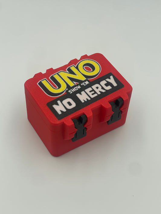 UNO No Mercy Card Game Storage Box – 3D Printed
