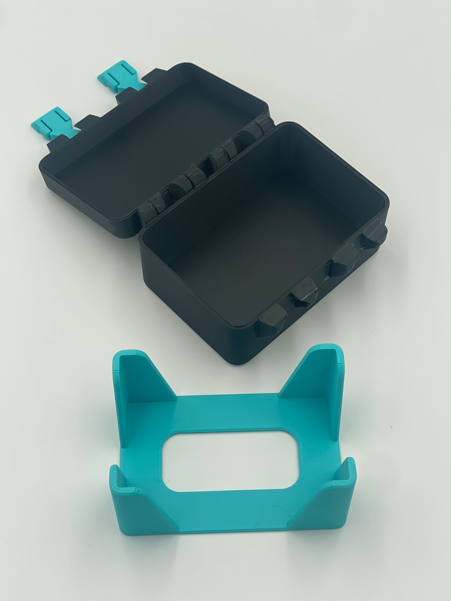 UNO Teams Card Game Storage Box with Card Tray – 3D Printed