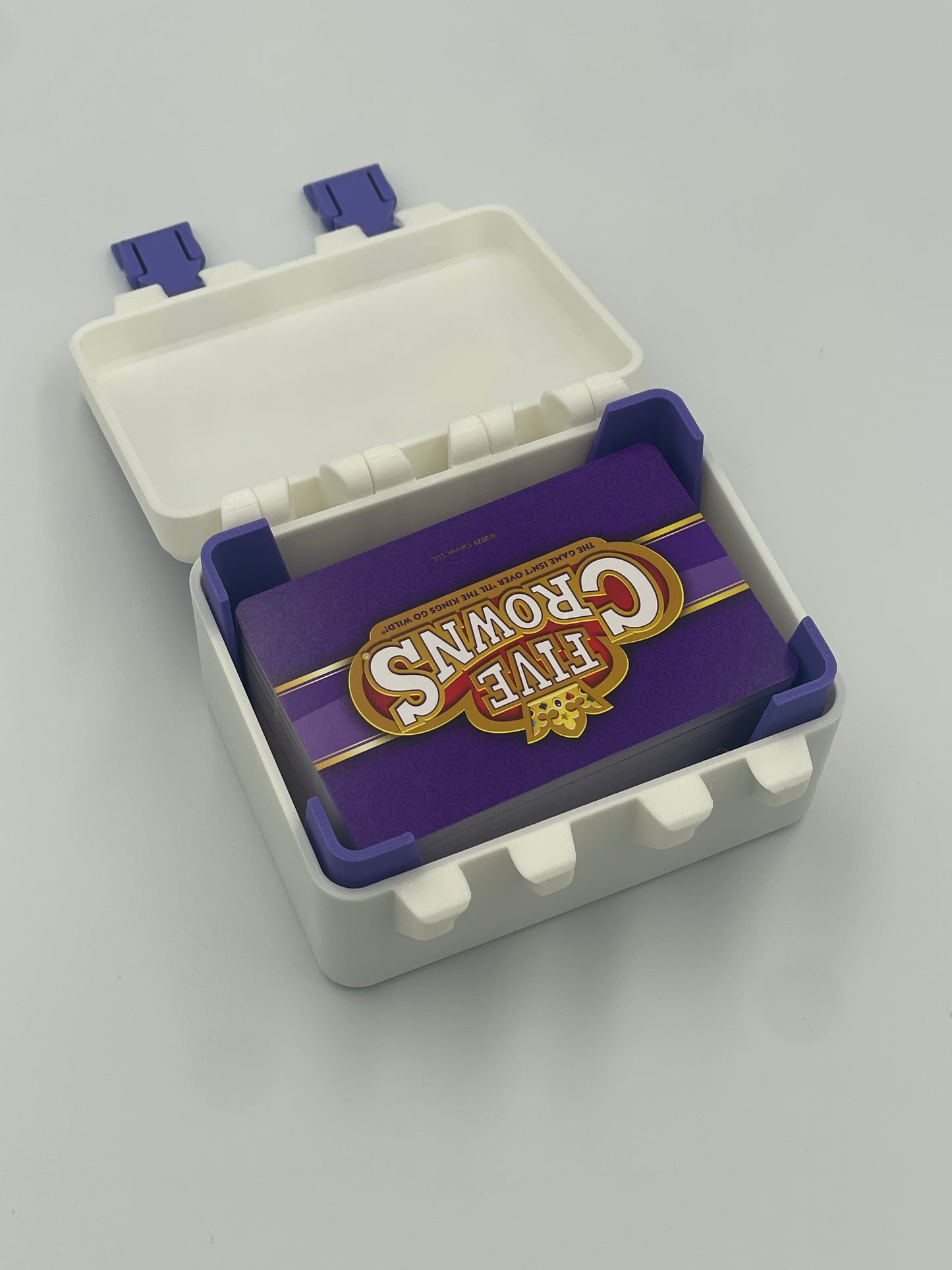 Five Crowns Card Game Storage Box – 3D Printed