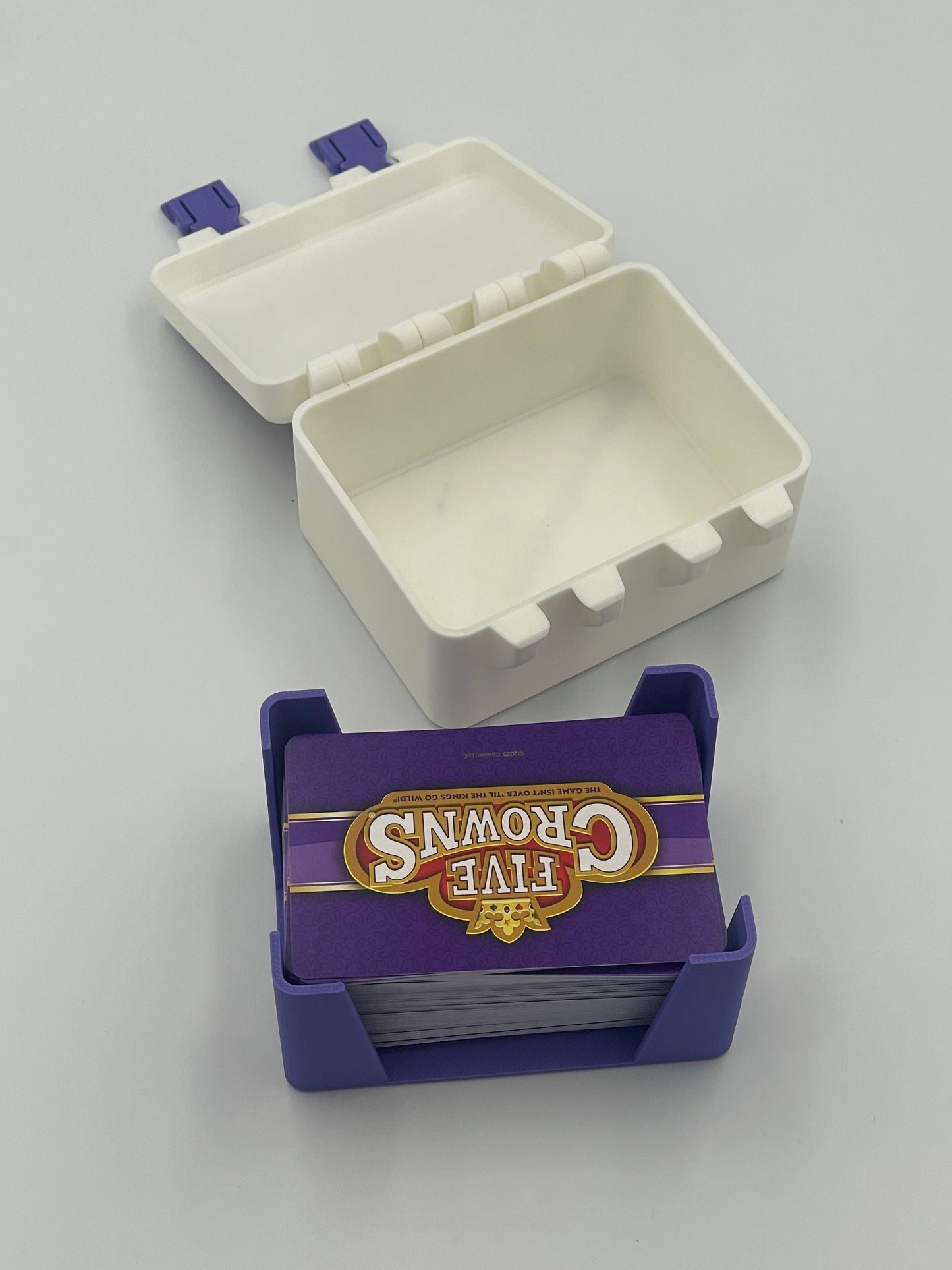 Five Crowns Card Game Storage Box – 3D Printed