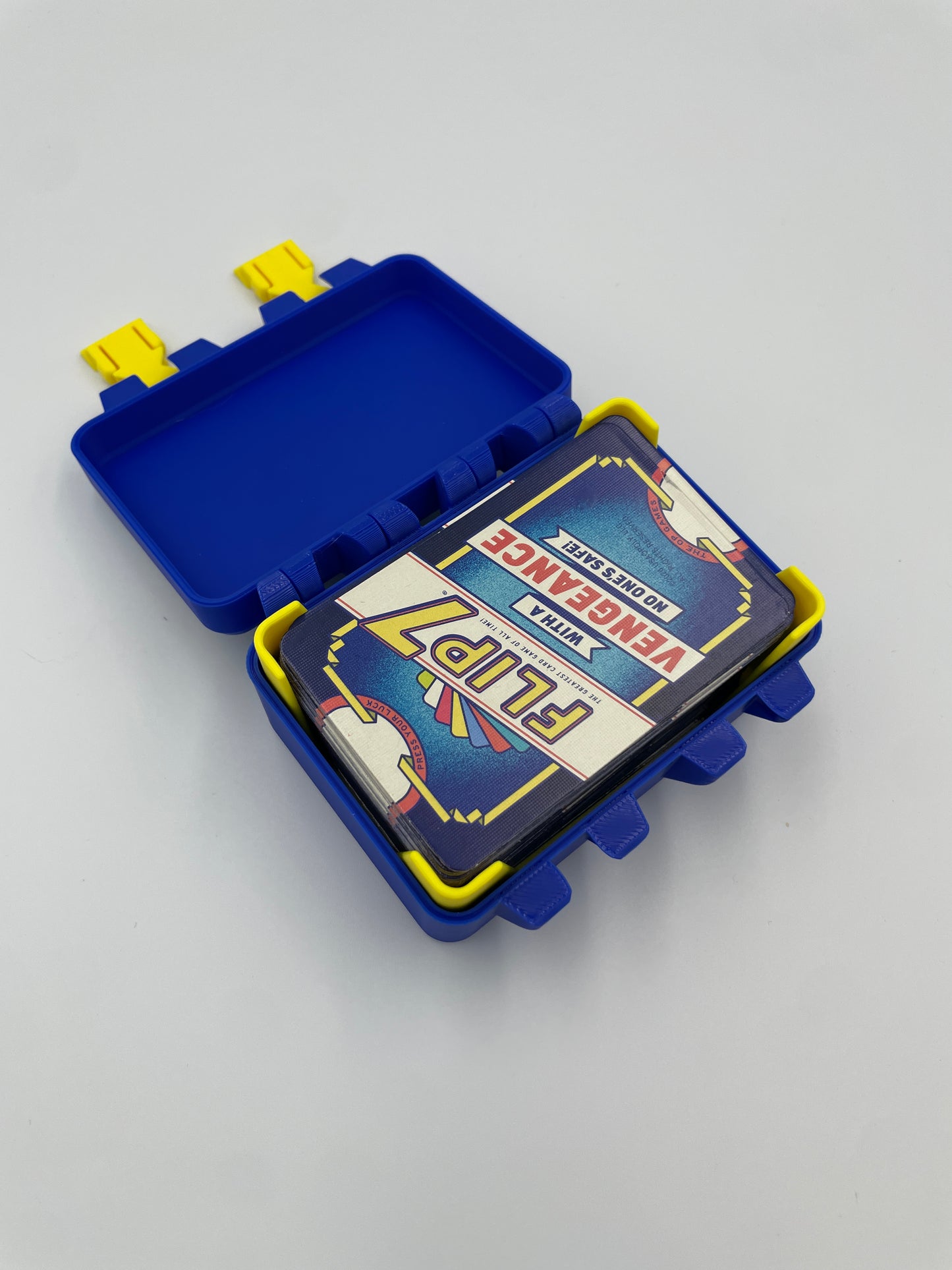 Flip 7 With a Vengeance Card Game Storage Box with Card Tray – 3D Printed