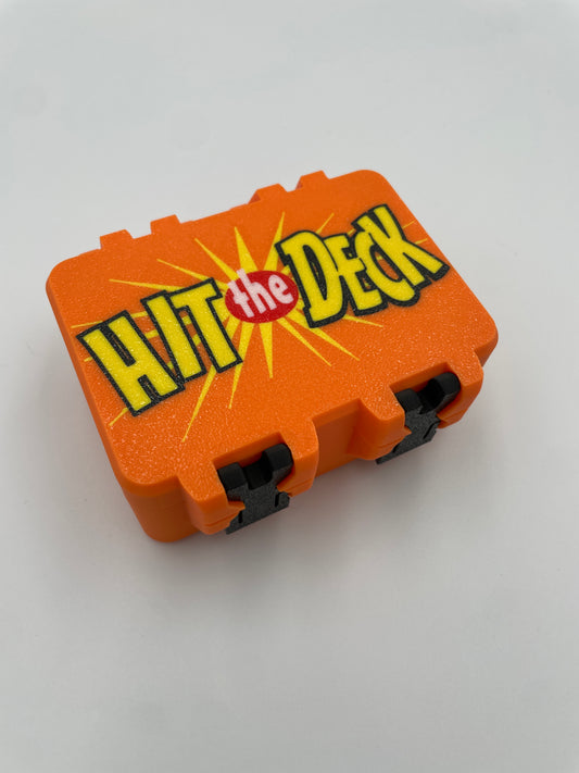 Hit the Deck Card Game Storage Box with Card Tray – 3D Printed