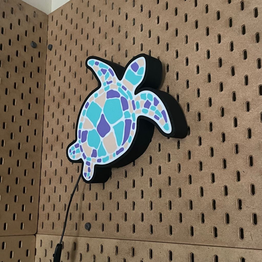 Sea Turtle LED Lightbox