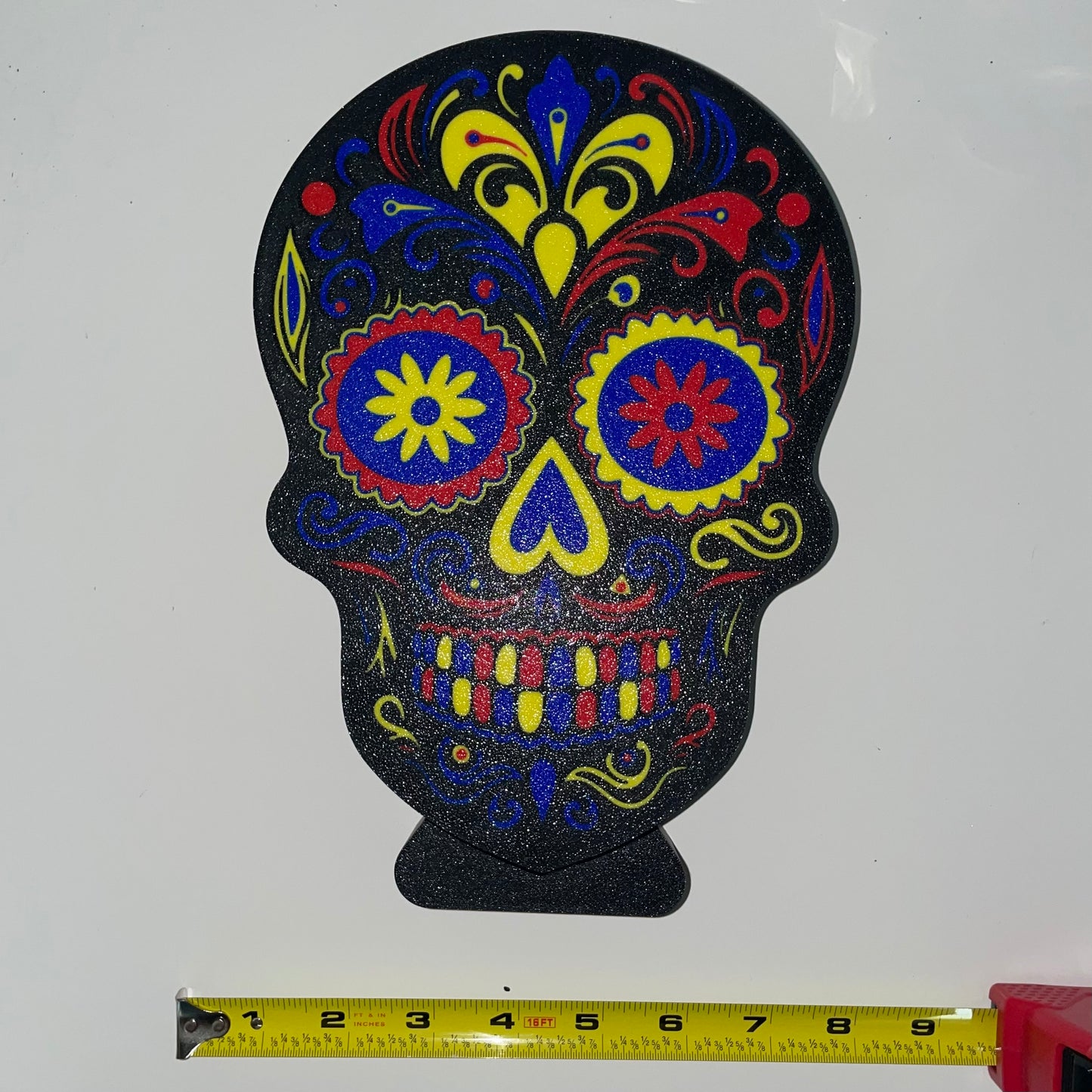 Sugar Skull LED Lightbox - Dia de los Muertos Decor