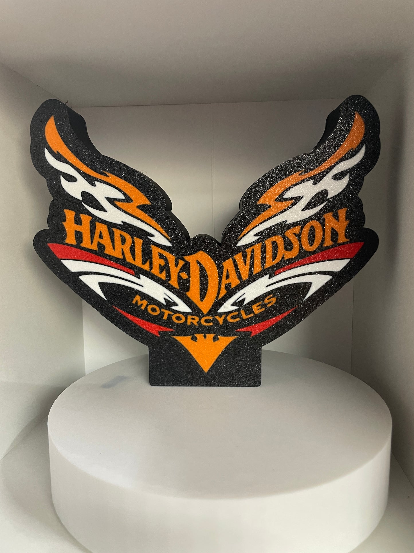 Harley-Davidson Flame LED Lightbox