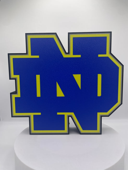 University of Notre Dame "ND" Lightbox