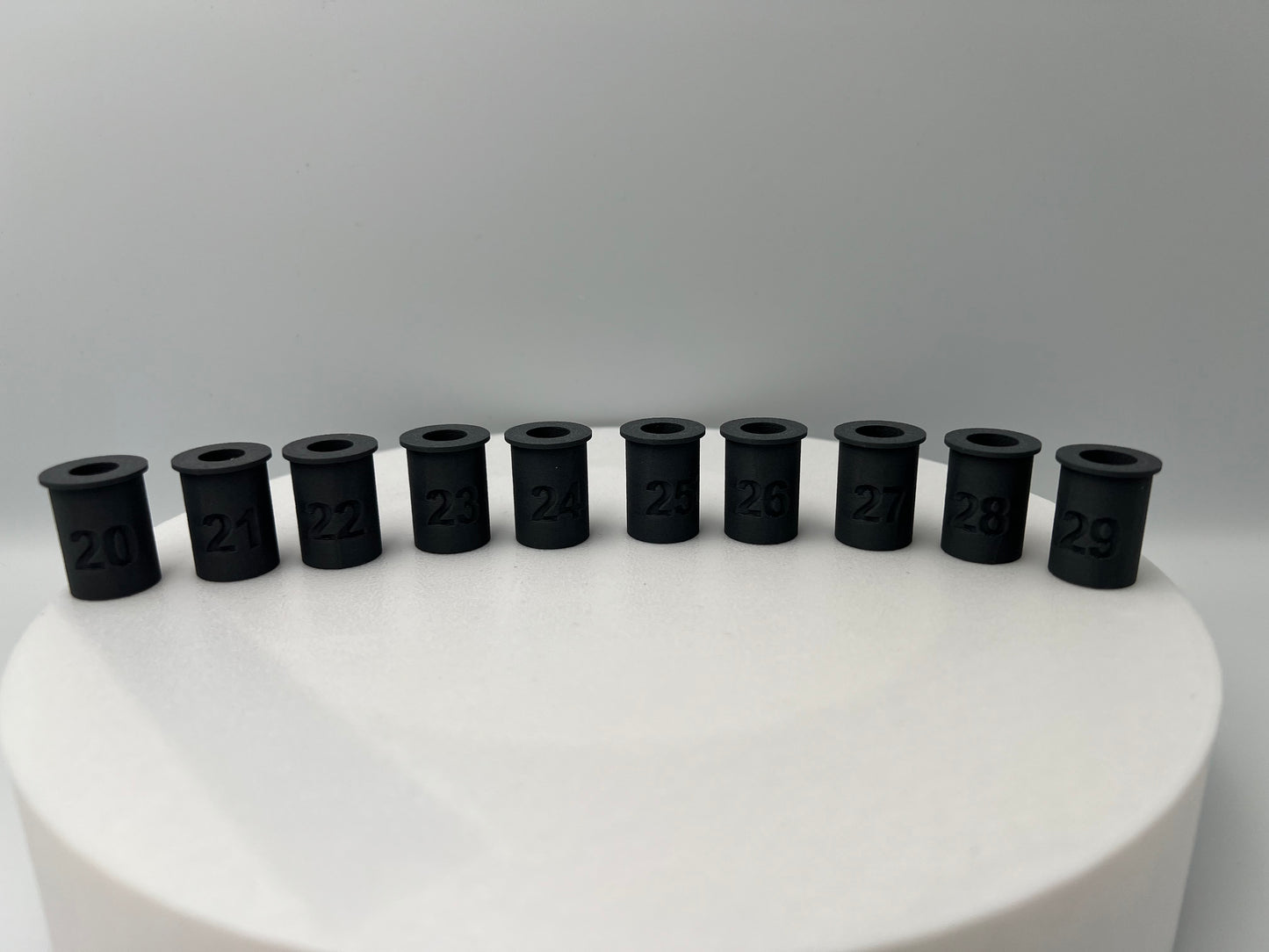 MEC Compatible powder bushing set covering 20-29