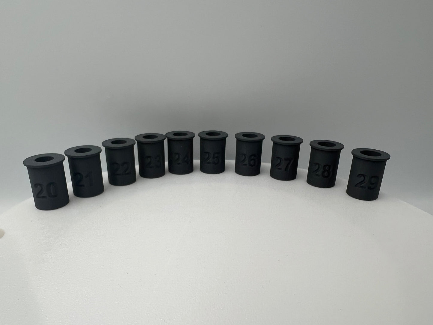 MEC Compatible powder bushing set covering 20-29