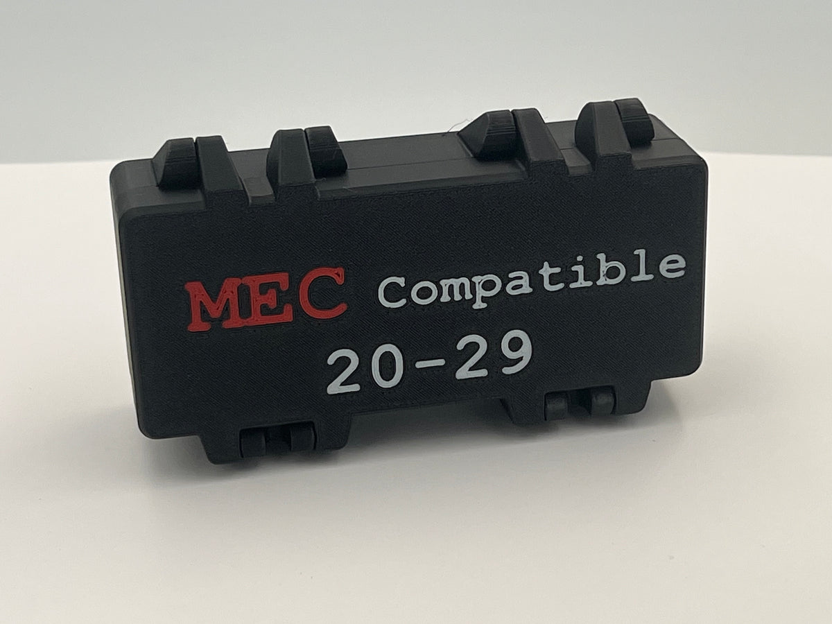 MEC Compatible Powder Bushing Set 20-29 with Snap-Lock Storage Box