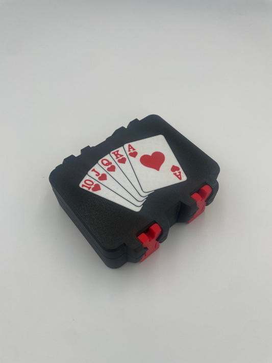 Playing card Storage Box with Card Tray – 3D Printed
