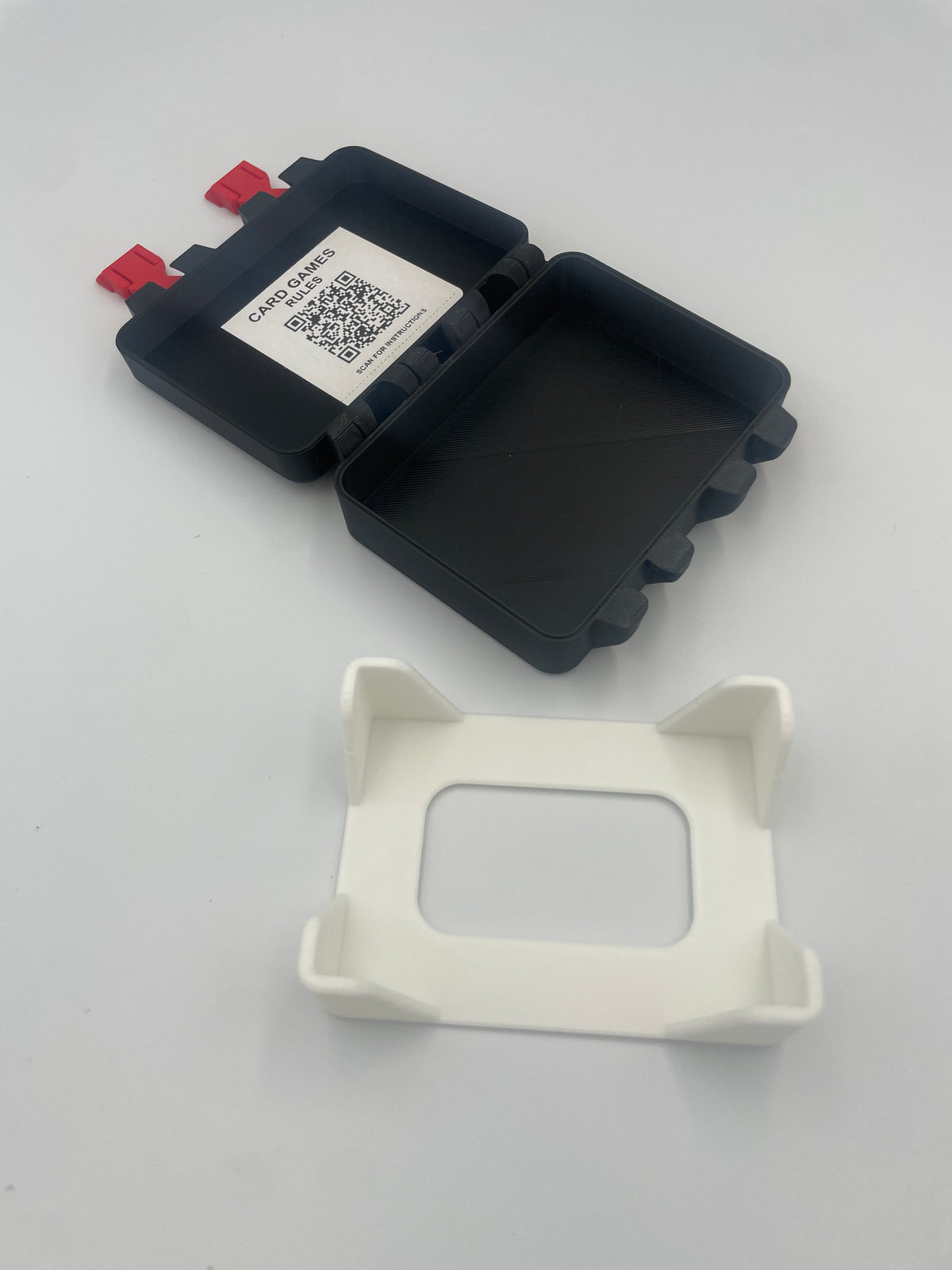Playing card Storage Box with Card Tray – 3D Printed
