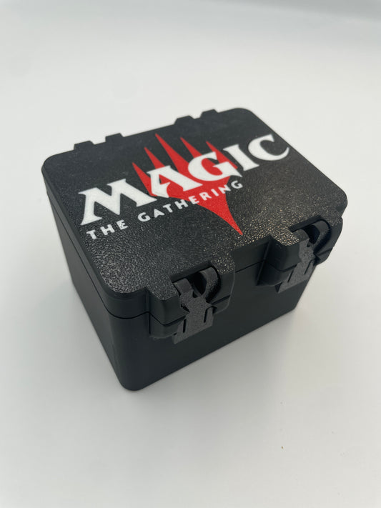 Magic: The Gathering Commander Deck Box – 100 Card Snap-Lock Storage Box 3D Printed