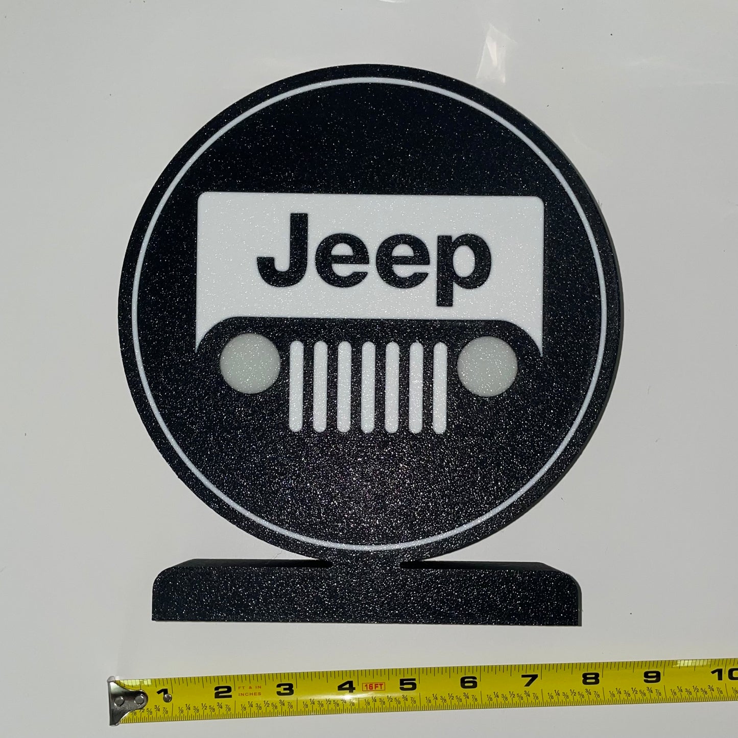 Jeep Logo LED Lightbox - Adventure Enthusiast Decor