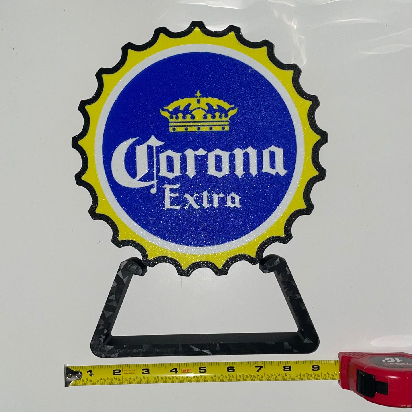 Corona Extra Bottle Cap LED Lightbox - Bar and Party Decor