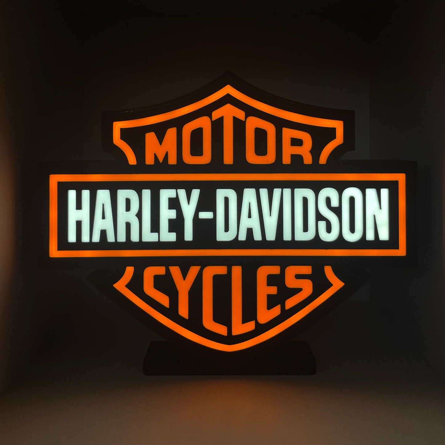 A Harley-Davidson LED Lightbox