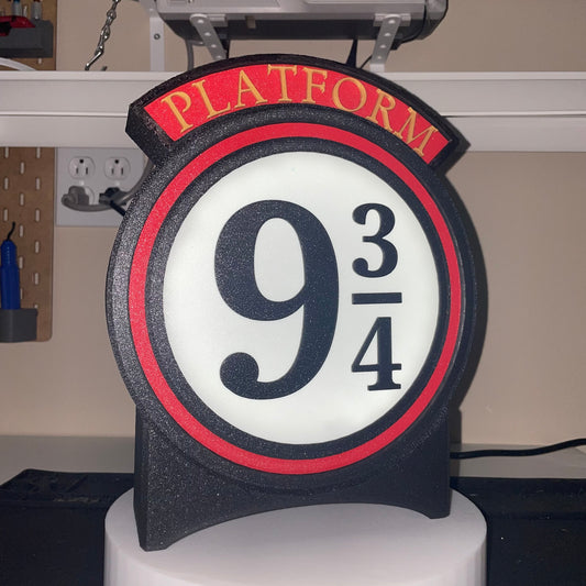 Platform 9 3/4 LED Lightbox