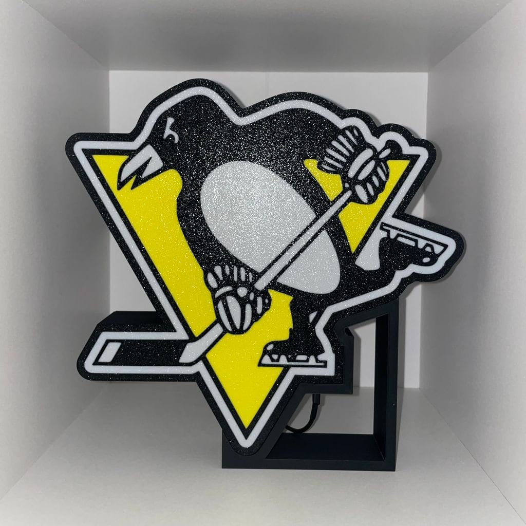 Pittsburgh Penguins LED Lightbox