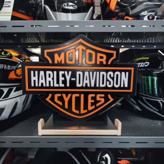 A Harley-Davidson LED Lightbox